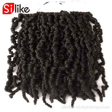 Factory price wholesale Passion Twist Hair freetress Water Wave Crochet Braids Spring Passion Twist Curly Crochet Hair Braiding